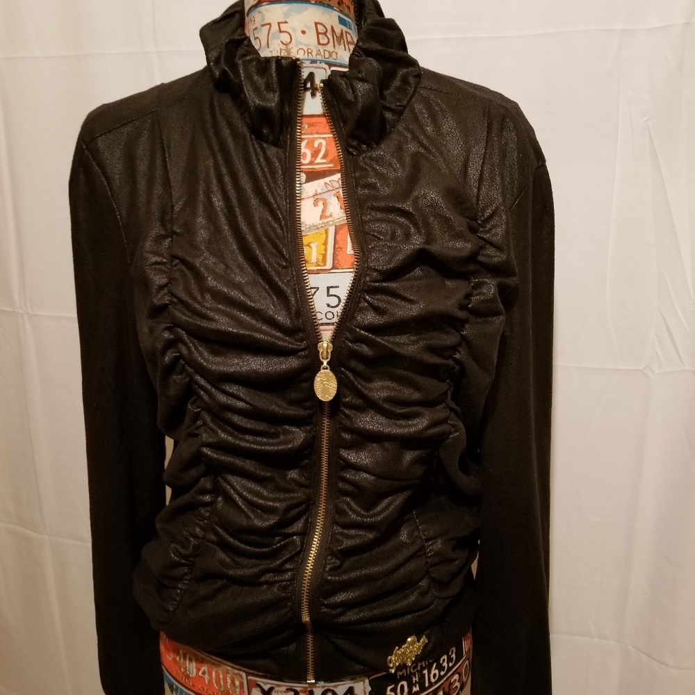 Soft leather jacket